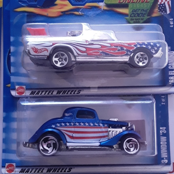 Hot Wheels Star Spangled set - Picture 3 of 3
